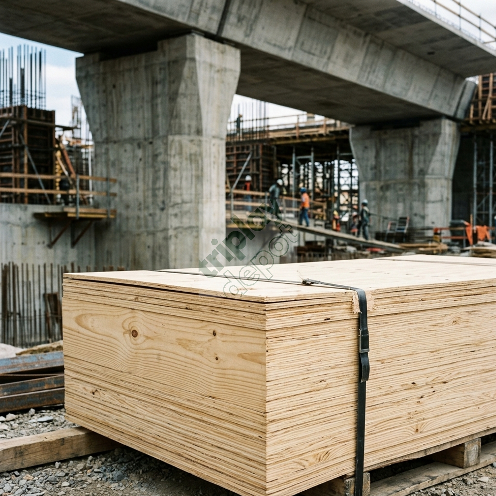 Tablero de cimbraplay de alta resistencia para proyectos de infraestructura civil y edificación masiva en México