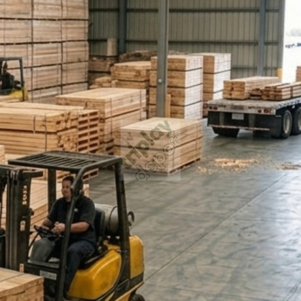 Suministro nacional de triplay para cimbra de pino natural con logistica programada para proyectos de infraestructura masiva y edificacion en Mexico