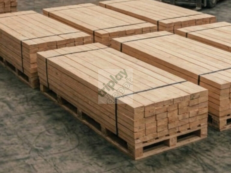 Venta de barrotes de madera de pino estufada para estructuras y marcos de construcción