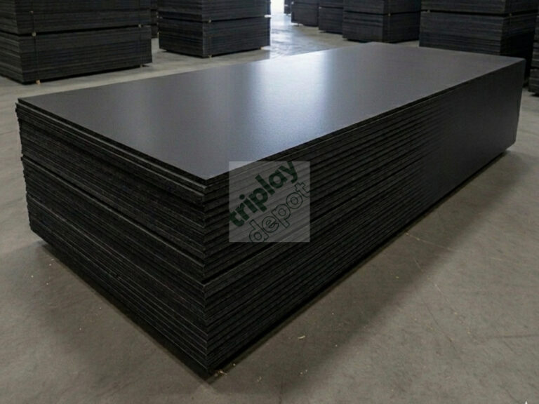 Triplay de birch con recubrimiento film fenólico para cimbra de máxima reutilización y alta resistencia