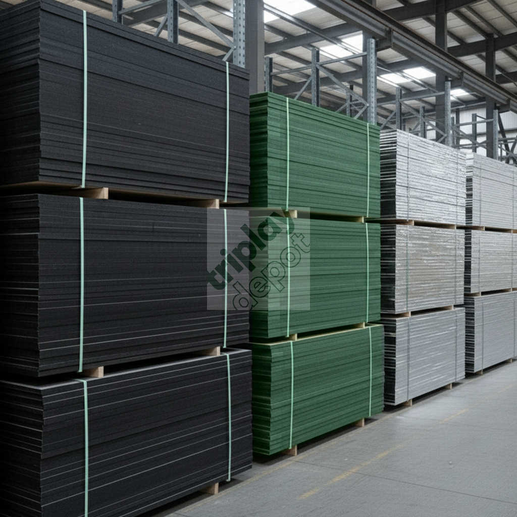 Paquetes de triplay fenólico en venta de mayoreo para obra