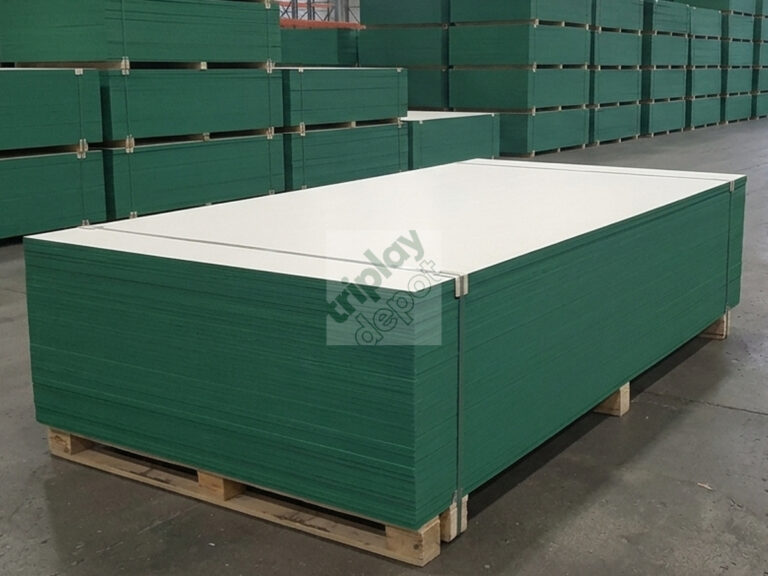 Triplay HDO de alta densidad para acabados de concreto aparentes y señalización vial de larga duración